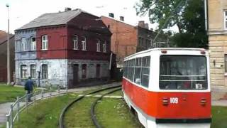 Die Straßenbahn in Daugavpils / Tramvaju Daugavpilī (20.07.2009)