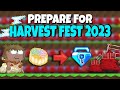 HOW TO PREPARE FOR HARVEST FEST 2023! (EASY BGL PROFIT) || Growtopia