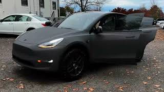 Tesla Model Y is an all-electric compact SUV manufactured by Tesla, Inc.