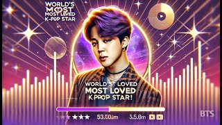 How BTS’s Jimin Became the World’s Most Loved K-Pop Star of 2024!