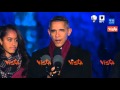 OBAMA ACCENDE L'ALBERO DI NATALE 2015