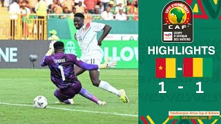 Cameroon vs Guinea 1:1 | all goals and highlights | AFCON 2023