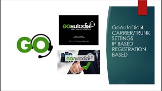 Part#4 | HOW TO  ADD CARRIER OR TRUNK SETTINGS IN GOAUTODIAL4  ON CENTOS 7 VPS | GOAutoDIAL TUT#4