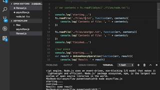 Async Flows in NodeJS