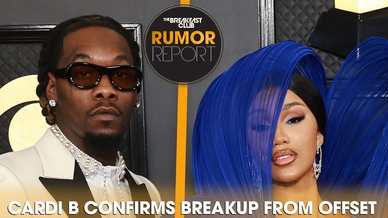 Cardi B Confirms Split From Offset; "I've Been Single For A While ...