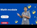 Math module in Python | Python Tutorials - 2022 | Codegnan