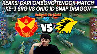 PENENTUAN MATCH KE-3 SRG VS ONIC ID GAMEPLAY COMEBACK SRG SERU❗️