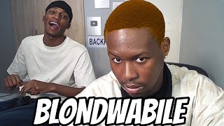 AARON DYE’S SONWABILE’S HAIR BLOND