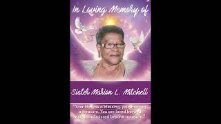 3-4-2026 Homegoing Celebration - Sister Marion Mitchell