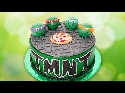 Teenage Mutant Ninja Turtles Cake from Cookies Cupcakes and Cardio Teenage Mutant Ninja Turtles Cake from Cookies Cupcakes and Cardio