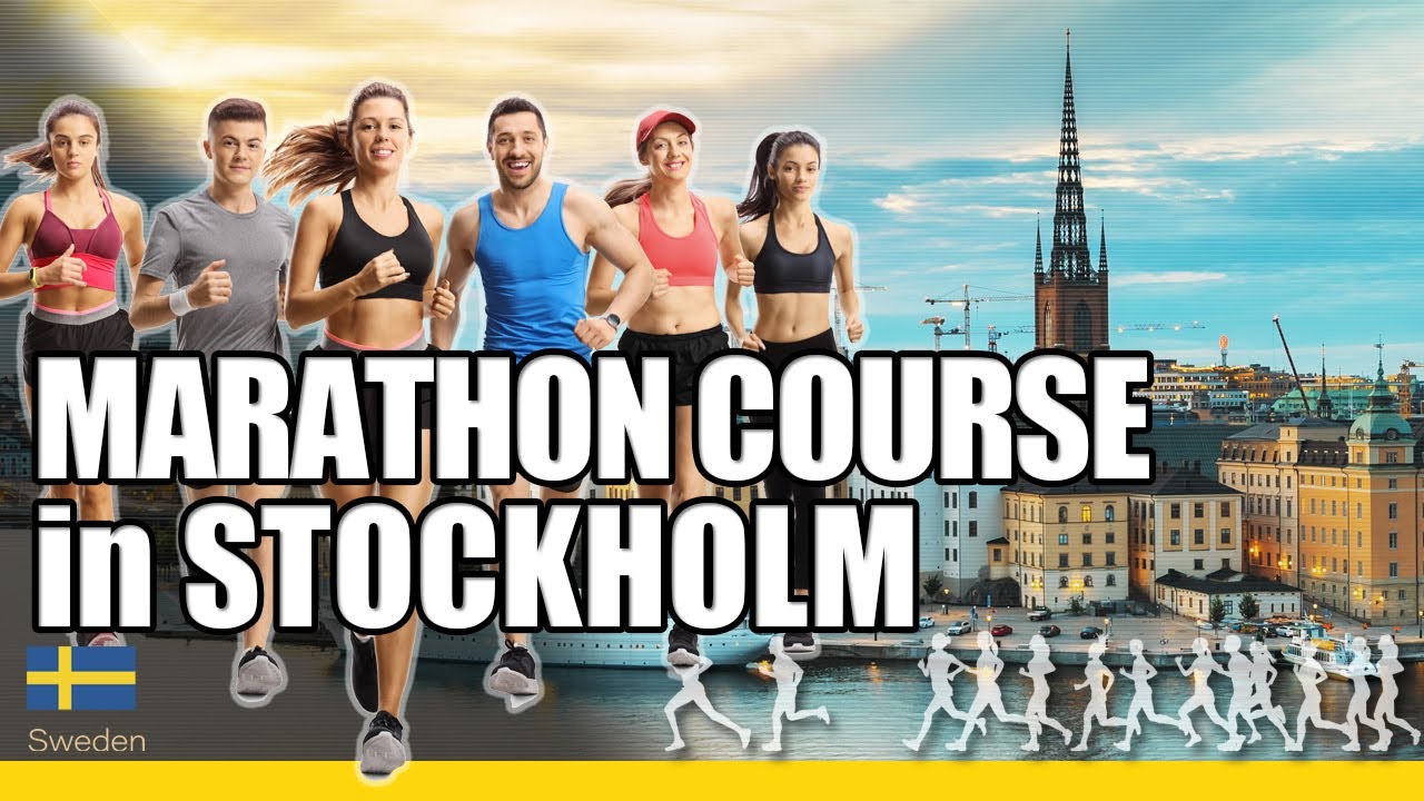 Marathon Course At Stockholm Marathon - YouTube