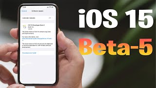 ios 15 beta 5 features I All major changes explained I Technoaddictsindia