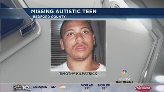 Search underway for missing autistic Bedford Co. 18-year-old