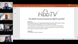 HbbTV Webinar: The WAVE Test Environment for HbbTV and ATSC