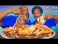 KING CRAB & RIBEYE STEAK MUKBANG | SEAFOOD | HUBBY EDITION