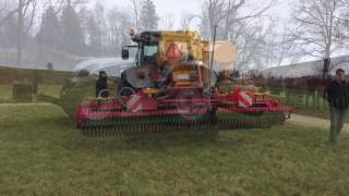 Vorführung: Durchsämaschine Vredo DZ Agri Twin 440 - März 2017