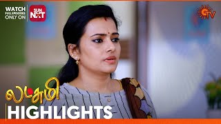Lakshmi - Highlights | 01 June  2024 | New Tamil Serial | Sun TV