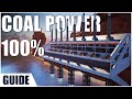 Efficient Coal Power Plant Layouts | Satisfactory Game