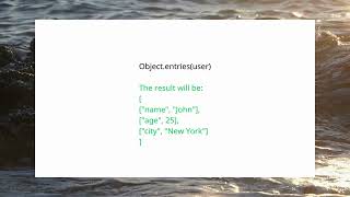 JavaScript Object Methods Explained - keys, values, entries, freeze, seal