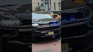 UNMARKED PAPD UNIT RESPONDING WITH HOWLERS IN MANHATTAN