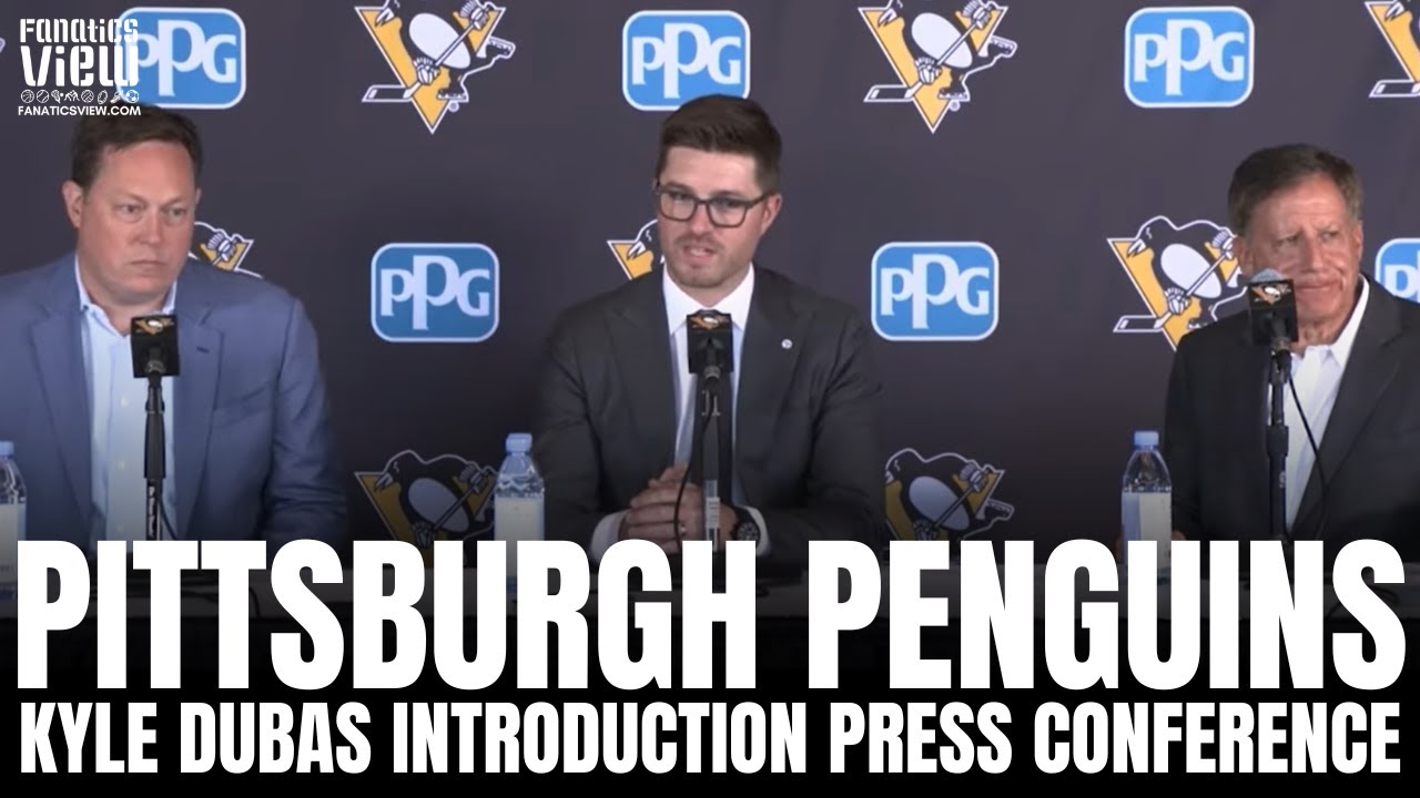 Pittsburgh Penguins Introduce Kyle Dubas As New President Of Hockey ...