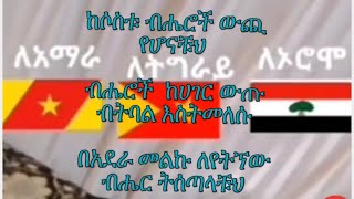 ከሶስቱ ብሔሮች ውጪ የሆናቹህ ብሔር ብሔረሰቦች ከሀገር ውጡ ተብላቹህ እስክትመለሱ ለየትኛው ብሔር በአደራ መልኩ ትሰጣላቹህ ንብረታቹህን