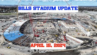 Buffalo Bills New Stadium Update *April 15, 2024* - Drone