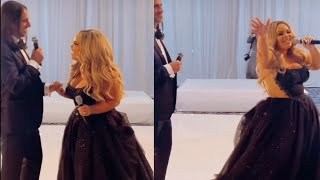 Trisha Paytas & Moses Hacmon sing at their wedding!