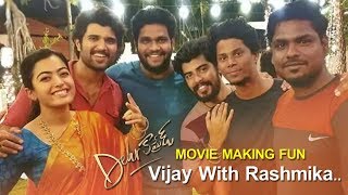 Dear Comrade Movie Making, Behind Fun Scenes || Vijay Devarakonda Fun With Rashmika || Movie Blends