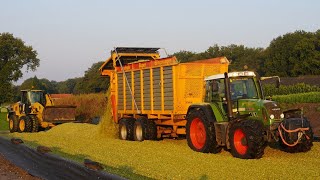 Mais 2024 | Claas | Fendt 820 | CAT 938M | Beltman Almen | Kuilwerk | Pit work | Mais silage