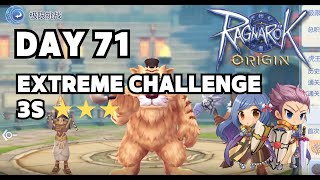 【RO origin Gobal】Extreme Challenge 3 STAR | 3星极限挑战 71Day