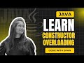 Constructor overloading in java ||java programming || codevthspan