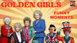 BRIT DADS REACT to The Golden Girls FIRST TIME WATCHING   Funny moments USA Comedy