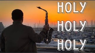 Holy Holy Holy | Instrumental Saxophone Worship | Peaceful Christian Music | Healing