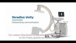 Philips Veradius Unity mobile C-arm ClearGuide feature