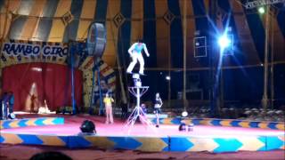 Rambo Circus India Acrobatics act - www.offbeatexplorers.com