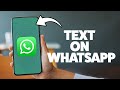 How To Highlight Text On WhatsApp 2025 (iPhone & Android)