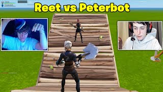 Reet *QUITS* Controller \u0026 1v1 Peterbot in Buildfights!