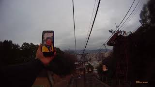 20190207松山城登山纜車下山