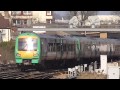 rare 10 car class 171 at east croydon 13 03 16