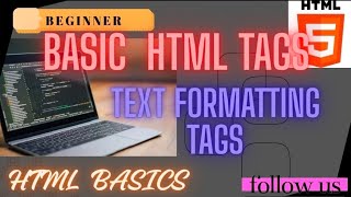 Basic html tags | text formatting tags | html tutorial part-2