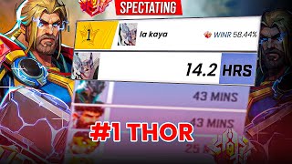 Spectating The #1 THOR  In Marvel Rivals | Thor Gameplay