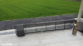 池上稻田前的折門Turning sliding Gate - Taitung-Chishang