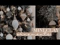 DIY Mini Clay Ornaments | Neutral Christmas Decor