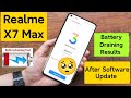 Realme X7 Max Battery Draining Results After software Update 🔥🔥🔥#realmex7max