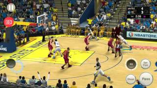 NBA2K16 actual gameplay footage on the ASUS ZenFone 3 gaming