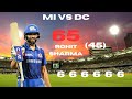 Mi vs Dc Rohit Sharma  Super Sixes Highlights