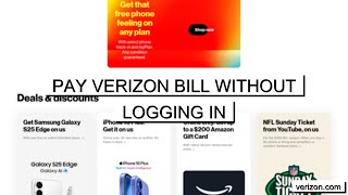 How To Pay Verizon Bill Without Logging In 2025 (BILL PAYMENT) (2026)