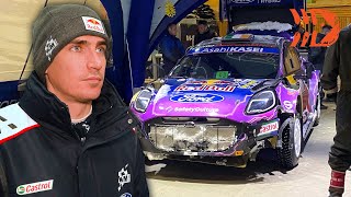 Craig Breen Explains SS2 Crash - Rally Sweden 2022