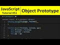 JavaScript Tutorial 51 - Object Prototype in JavaScript | Programming For Beginners